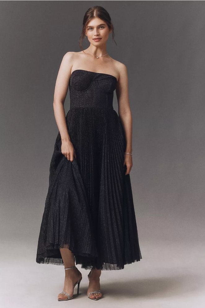 Anthropologie Hutch Alba Strapless Gown 6 New